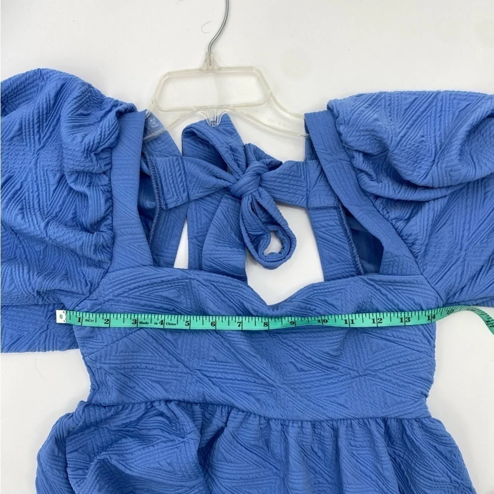 Free People Blue Violet Mini Dress size XS